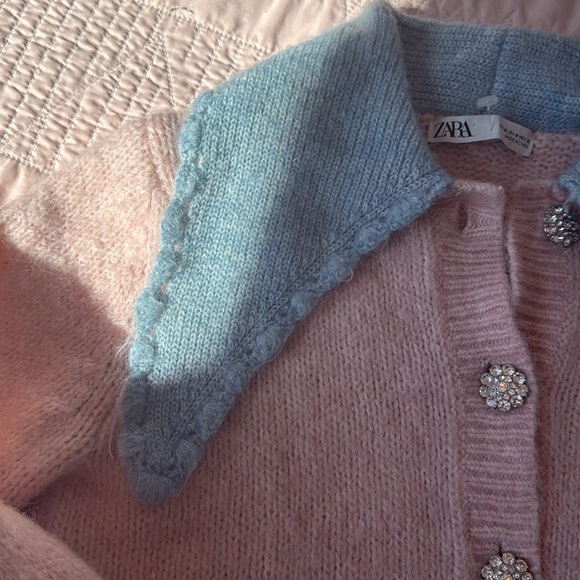 Zara jewel button knit cardigan - Picture 9 of 16